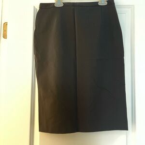 Isaac Mizrahi Classic Black Pencil Skirt
